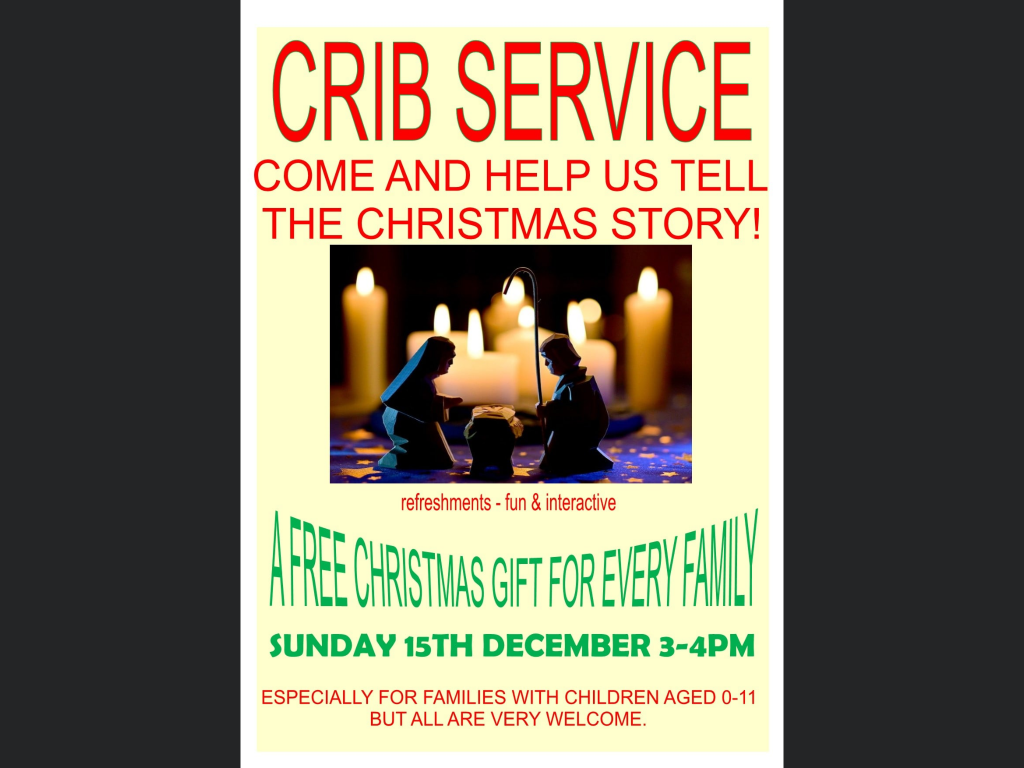 Crib Service Grimsby Baptist Church
